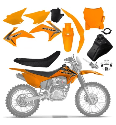 Kit Pl Stico Crf F Adapt Vel Modelo Amx