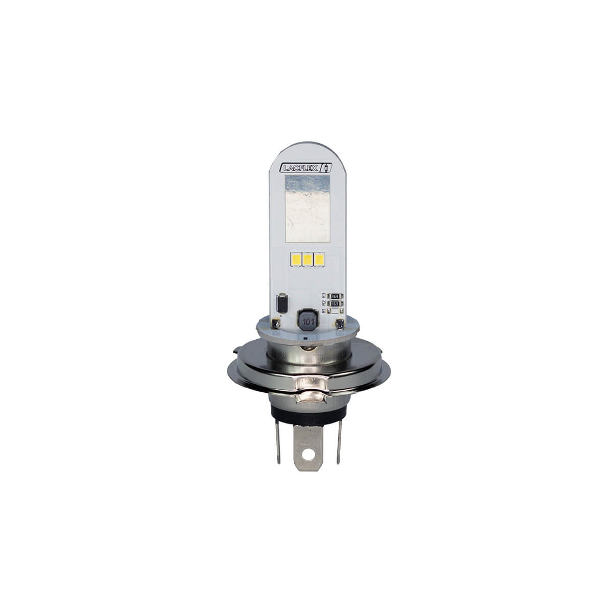 LAMPADA FAROL LACFLEX LED H4 12V 9W AC/DC