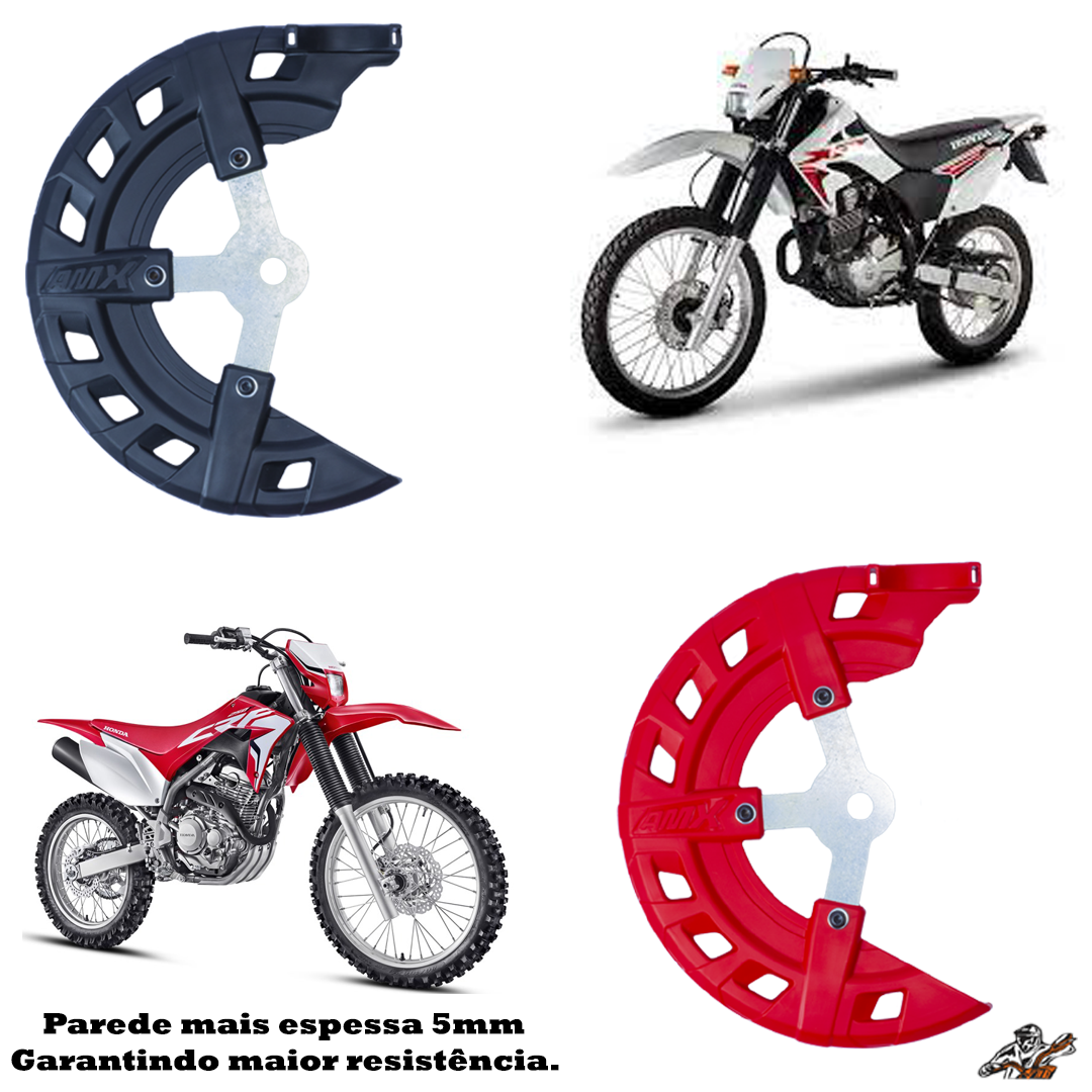 PROTETOR DE DISCO FREIO DIANTEIRO CRF250F/TORNADO DEFENDER AMX