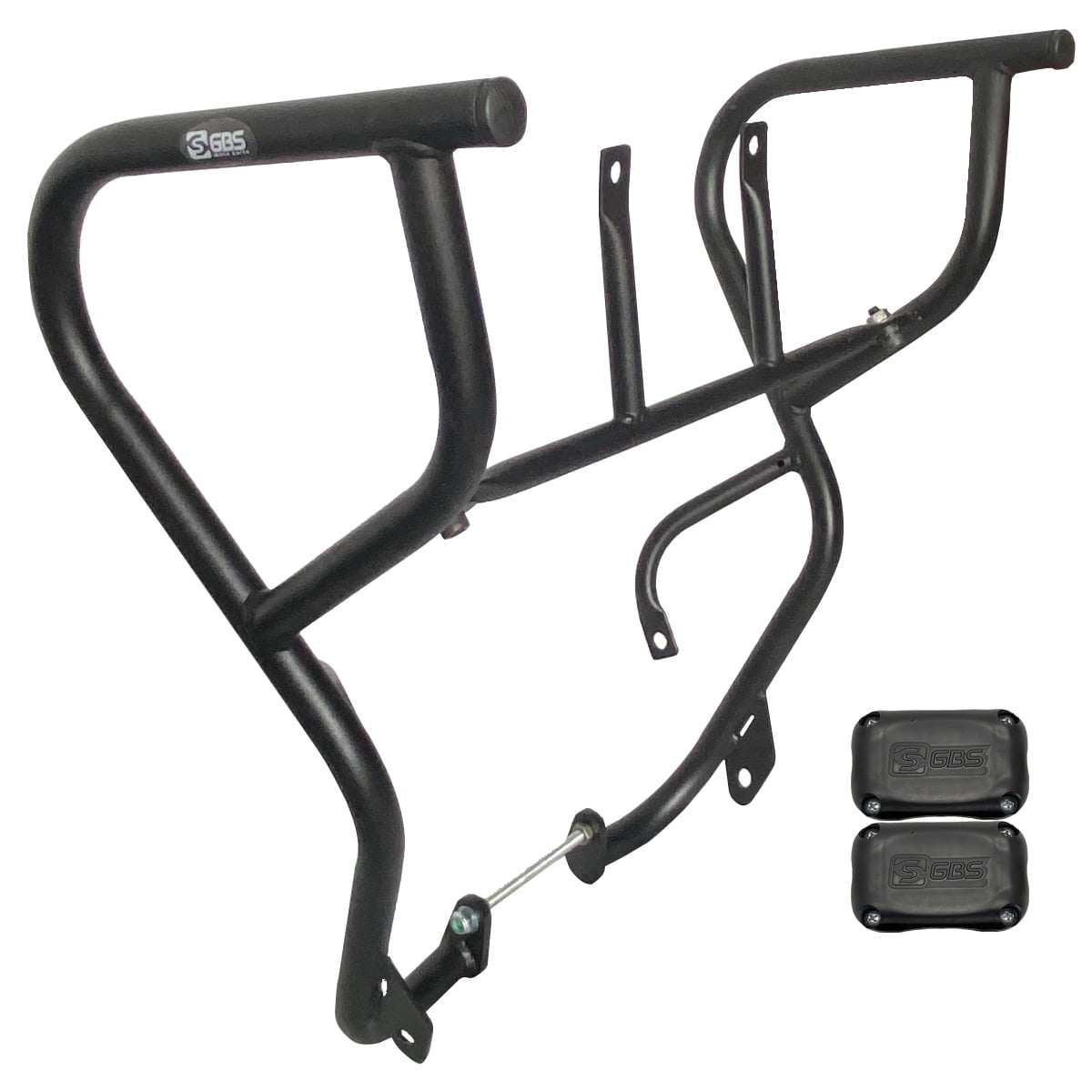 PROTETOR DE MOTOR E CARENAGEM S/ PEDAL. PARA CB250 TWISTER PRETO GBS