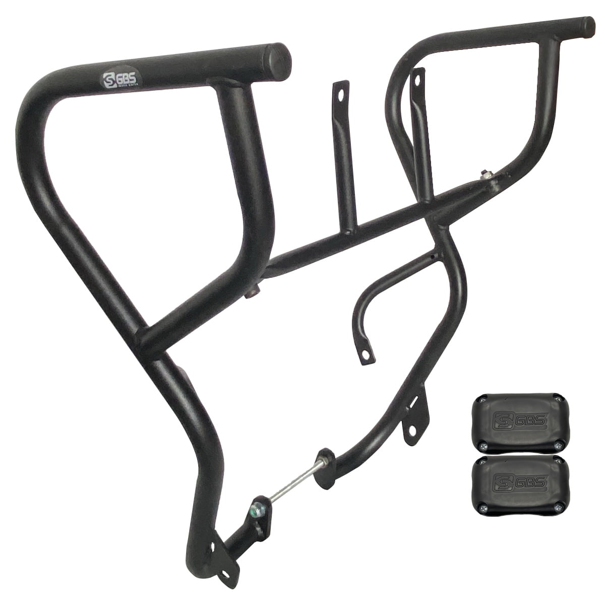 PROTETOR DE MOTOR E CARENAGEM S/ PEDAL. PARA CB250 TWISTER PRETO GBS