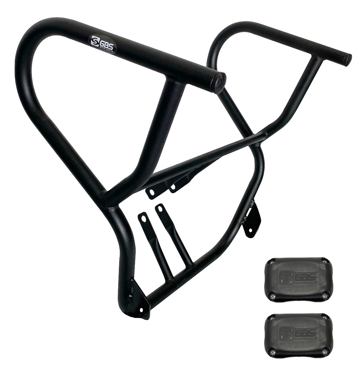 PROTETOR DE MOTOR E CARENAGEM S/ PEDAL. PARA CG150/160 PRETO GBS