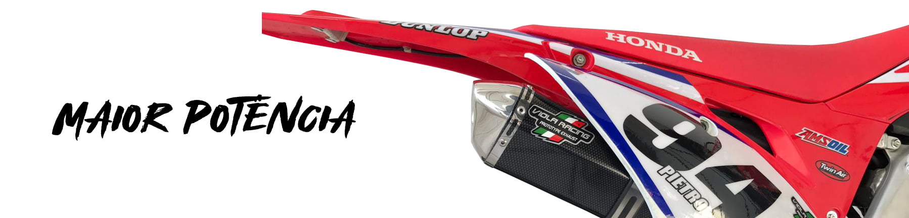 Escapamento CRF 250 Viola Racing