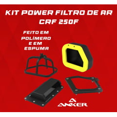 KIT POWER FILTRO DE AR CRF250F ANKER