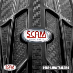 PARALAMA TRASEIRO NC750X 2016+ SCAM