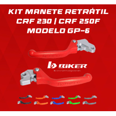 KIT MANETE RET. GP-6  CRF230F/CRF250F BIKER
