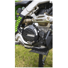 PROTETOR TAMPAS LATERAIS DO MOTOR KAWASAKI KX 450 2019+ AMX