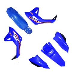 KIT PLASTICO F21 CRF250F AMX COM ADESIVOS