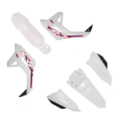 KIT PLASTICO F21 CRF250F AMX COM ADESIVOS