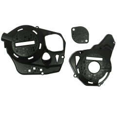 PROTETOR DE TAMPAS LATERAIS DO MOTOR CRF250F DEFENDER AMX